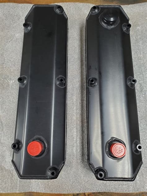 fabricated aluminum valve covers sbf|sbf fabricated valve covers usa.